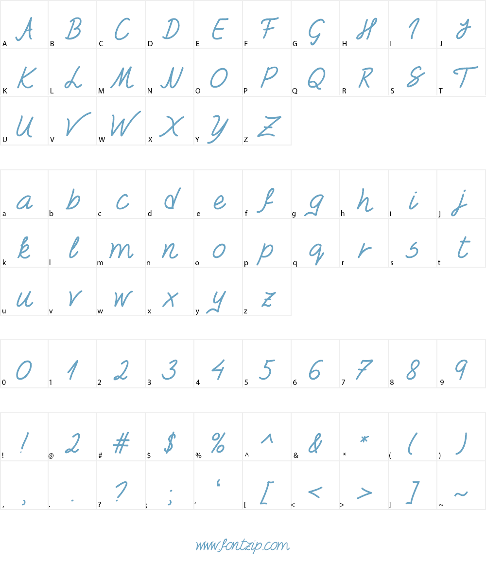 Foxes In Love Font Character